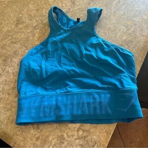 Blue Gymshark Sports Bra Small